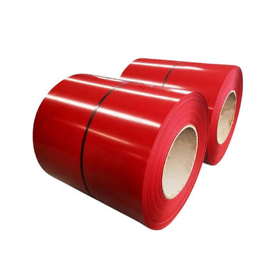 لفائف الصلب مع طلاء الزنك 30-275g / m2 لفائف الصلب المسبق الصبغ Z275 Ral لفائف الصلب المطلي بالألوان PPGI PPGL لفائف