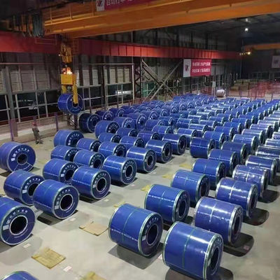 خدمة القطع AZ150 Z100 PPGI / PPGL طوب / لفة في جميع الألوان و الأحجام المخصصة 1250mm 1200mm 1000mm لPPGI / PPGL