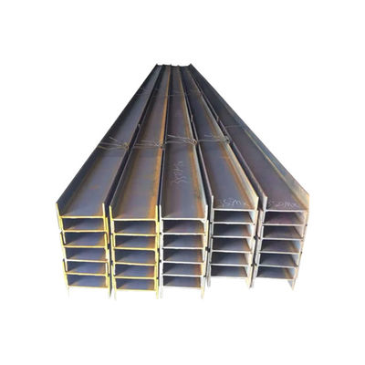 تخصيص الحجم H BEAM ASTM JIS BS EN Standard A36 A572 A992 S235jr J0 J2 S355jr الحزمة العالمية لبناء الهياكل