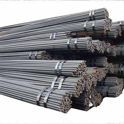 قضبان فولاذية مشوهة مطاطية ساخنة للبناء درجات Hrb400/Hrb500/Q235